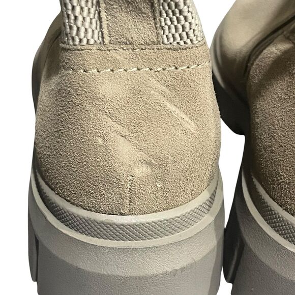 Blondo Bandit Waterproof Suede Side-Zip Boot Taupe - Picture 5 of 9